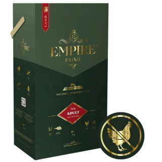 Empírové suché jahňacie krmivo 7 kg